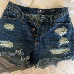Hollister high rise mom shorts